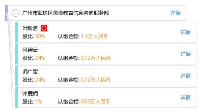 广州市海珠区潆潆教育信息咨询服务部
